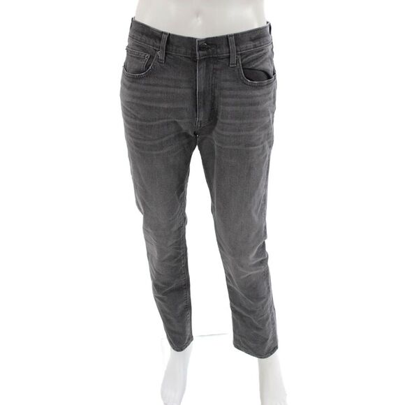 J Crew Other - J Crew Mens Straight Gray Jeans 99% Cotton Button Size 30